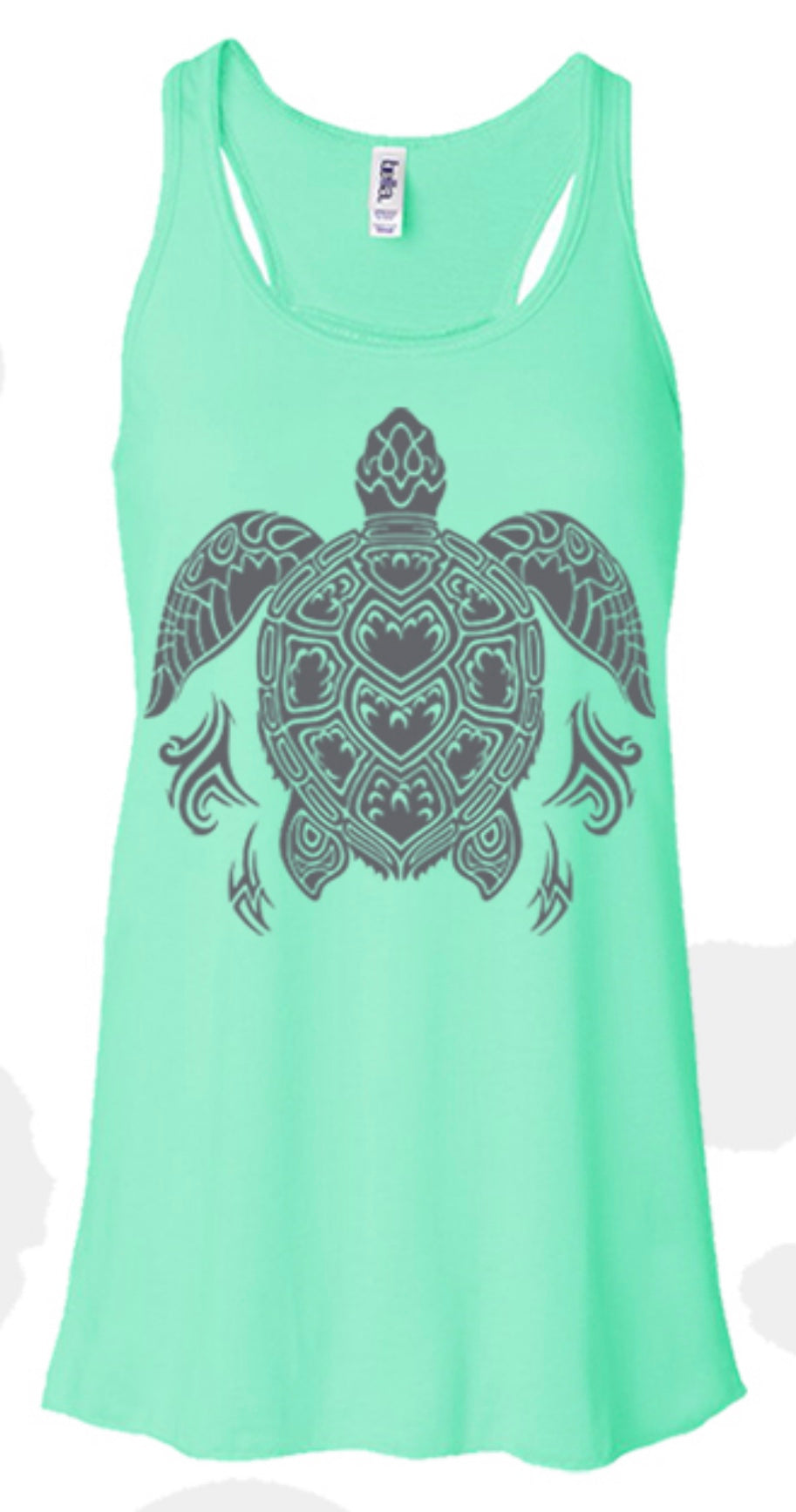 Tribal Turtle Racerback Tank