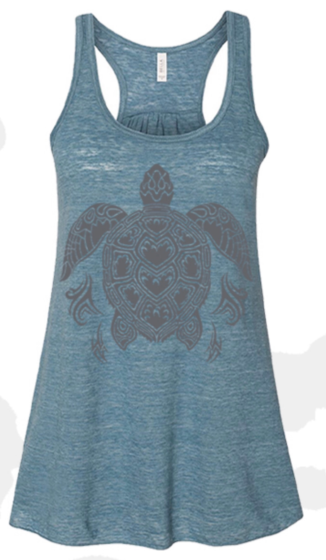 Tribal Turtle Racerback Tank